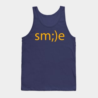 smile happy face Tank Top